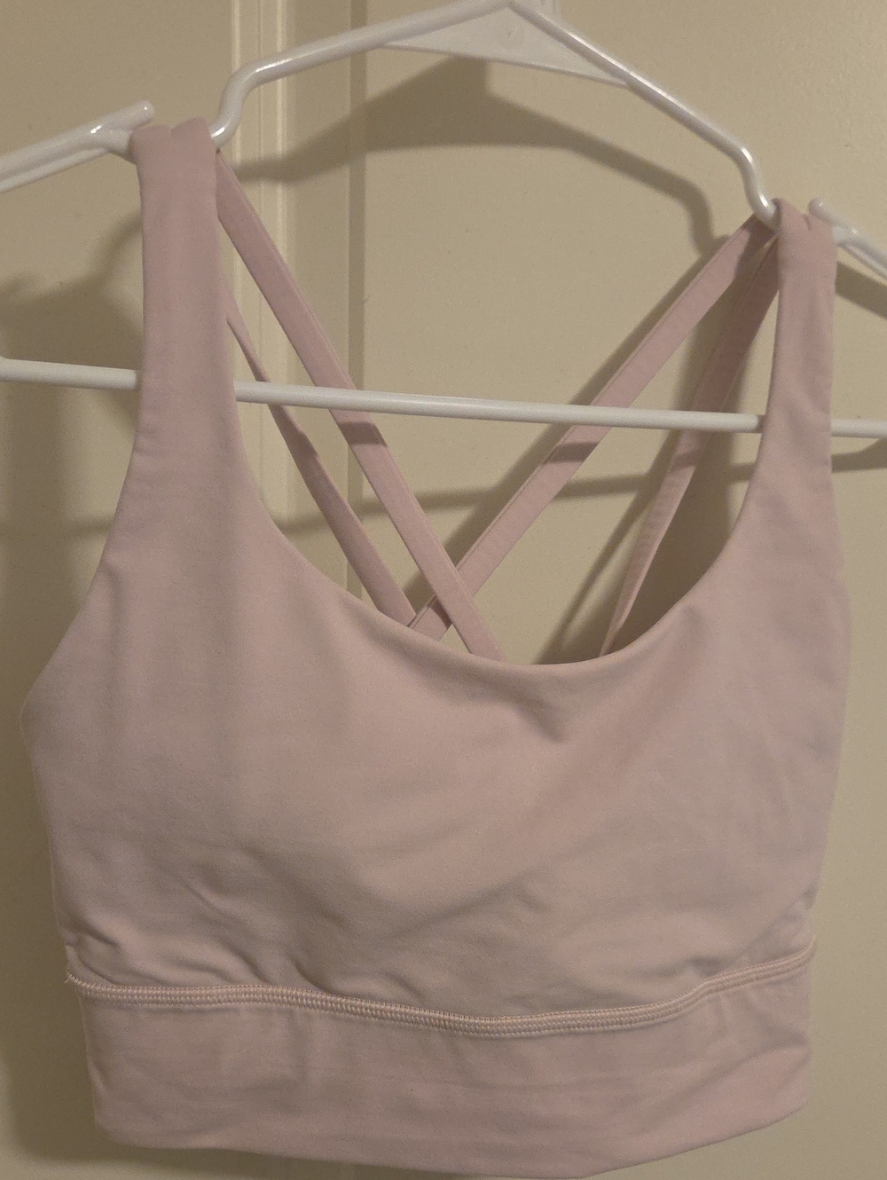 lululemon athletica Dusty Rose Cross-Back Sports Bra